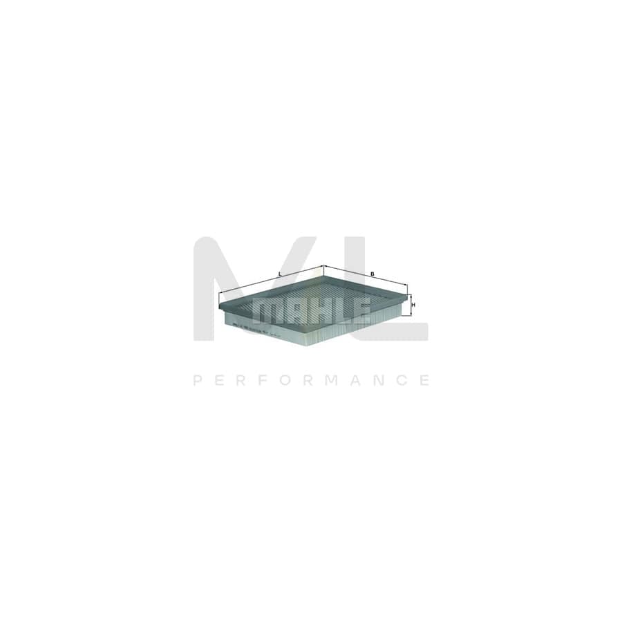 MAHLE ORIGINAL LX 1662 Air Filter Filter Insert | Performance Parts DirectCar Parts
