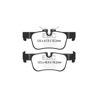 EBC PD40K2413 BMW Mini F46 F60 Ultimax Pad & Plain Disc Kit - TRW Caliper
