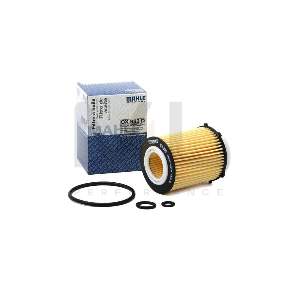 MAHLE ORIGINAL OX 982D Oil Filter Filter Insert | Performance Parts DirectCar Parts
