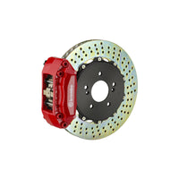 Brembo 1M1.8025A Mitsubishi Lancer Front GT 6-Pistons Drilled 2-piece Big Brake Kit 355x32mm