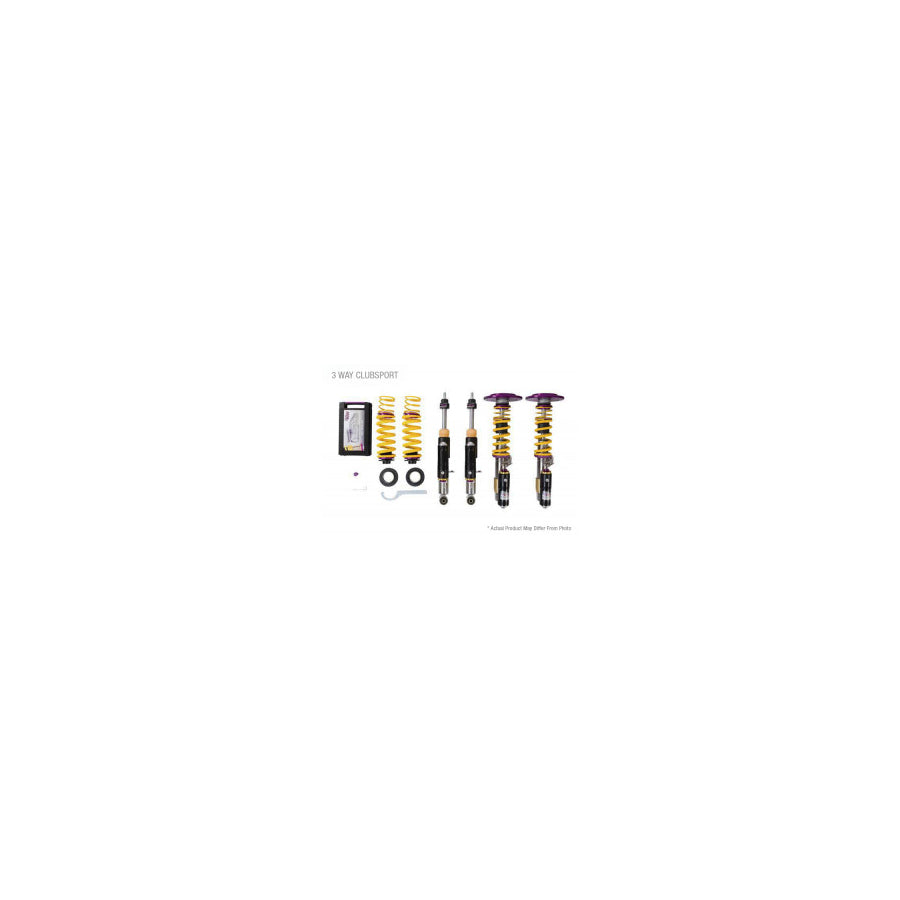 KW 39771266 Porsche 911 Clubsport 3-Way Coilover Kit