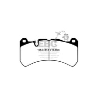EBC DP52354NDX Alfa Romeo Bluestuff NDX Front Brake Pads  - Brembo Caliper (Inc. Giulia & Stelvio) 2 |