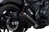 Scorpion PHA191BCER Honda CMX500 (Rebel) Red Power Slip-On - Black Ceramic Coated Sleeve |  UK