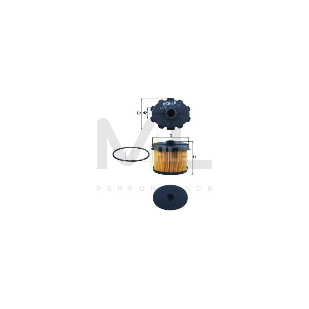 MAHLE ORIGINAL KX 84D Fuel filter Filter Insert | Performance Parts DirectCar Parts
