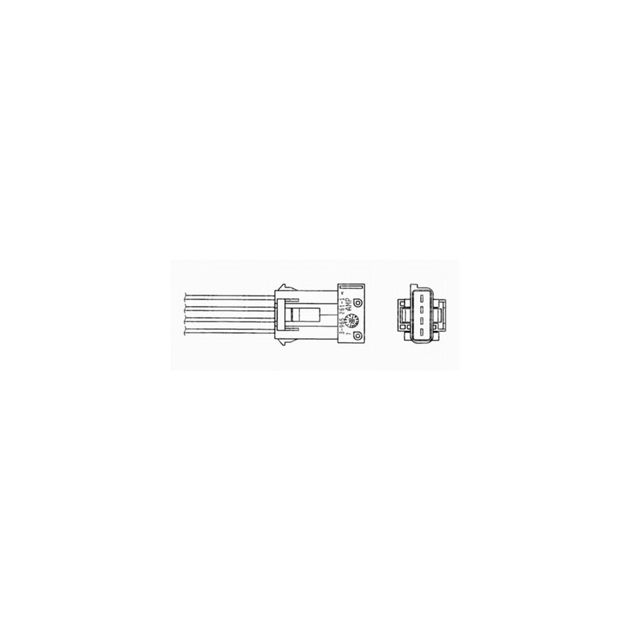 NTK Lambda Sensor / O2 Sensor (NGK 93099) - OZA833-EE1