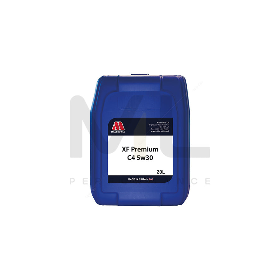 Millers Oils 6231FJ XF Premium C4 5W-30 Fully Synthetic Engine Oil 20l