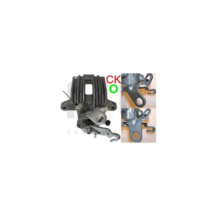 TEXTAR 38048600 Brake Caliper without holder | Performance Parts Direct Car Parts
