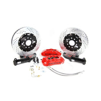 Baer Brakes 97-04 Chevrolet Corvette 14in Pro+ Front SDZ Brake Kit - Silver