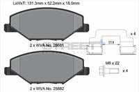 PAGID Racing T8304SP2001 STREET+ Brake Pads