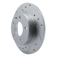 R1 Concepts R1 20-25 Buick Encore GX Rear Left Drilled & Slotted Silver Brake Rotor