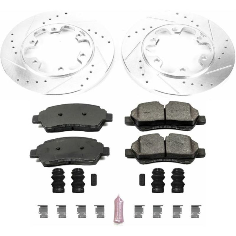 PowerStop Power Stop 15-18 Ford Transit-350 HD Rear Z23 Evolution Sport Brake Kit