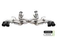 CORSA Performance Corsa 20-25 Chevrolet Corvette C8 RWD 3in Valved Cat-Back w/AFM w/4.5in Carbon Fiber Black PVD Tips