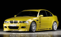 Rieger 00099517 BMW E46 Front Splitter - Carbon-Look