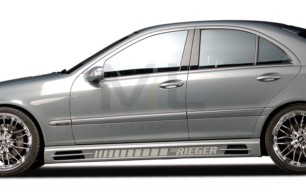 Rieger 00025208 Mercedes-Benz W203 C-Class Right Side Skirt