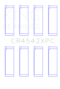 King Engine Bearings Honda K-Series pMaxKote Performance Rod Bearing Set - Size +.5mm