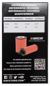 K&N Engineering K&N Performance Gold Oil Filter for Hyundai/Kia V6 06-08 Azera/Sonata/Sedona/07-08 Santa Fe