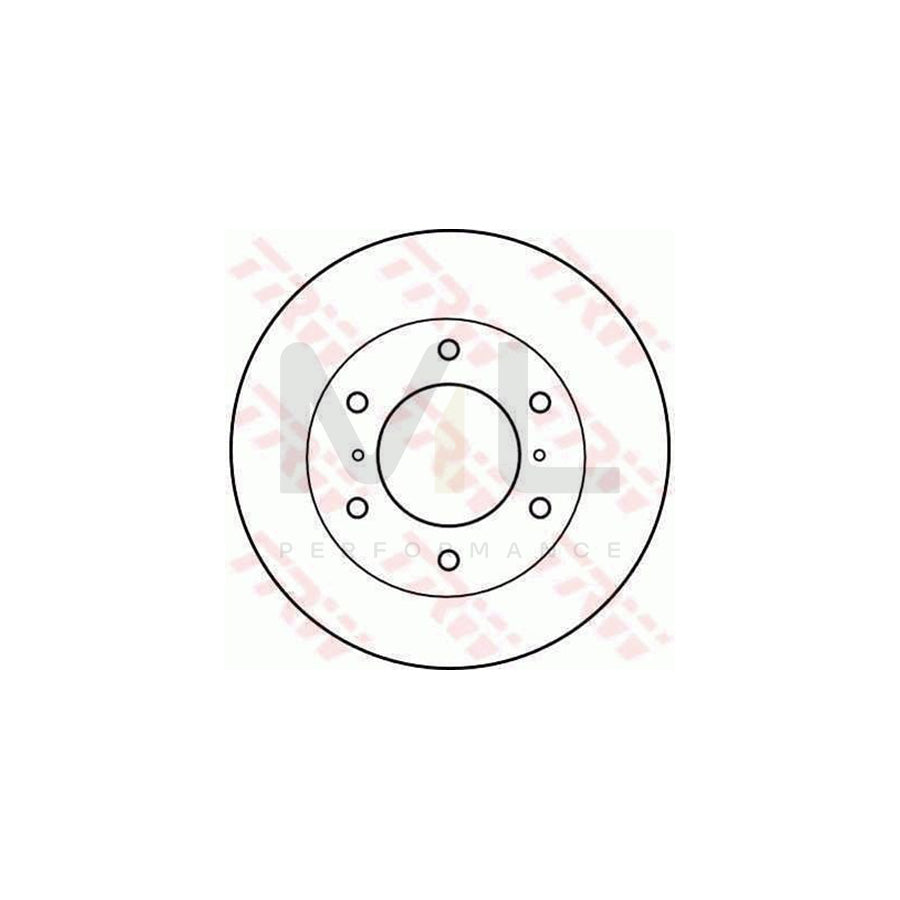 TRW DF4159 Brake Disc Vented | Performance Parts Direct Car Parts