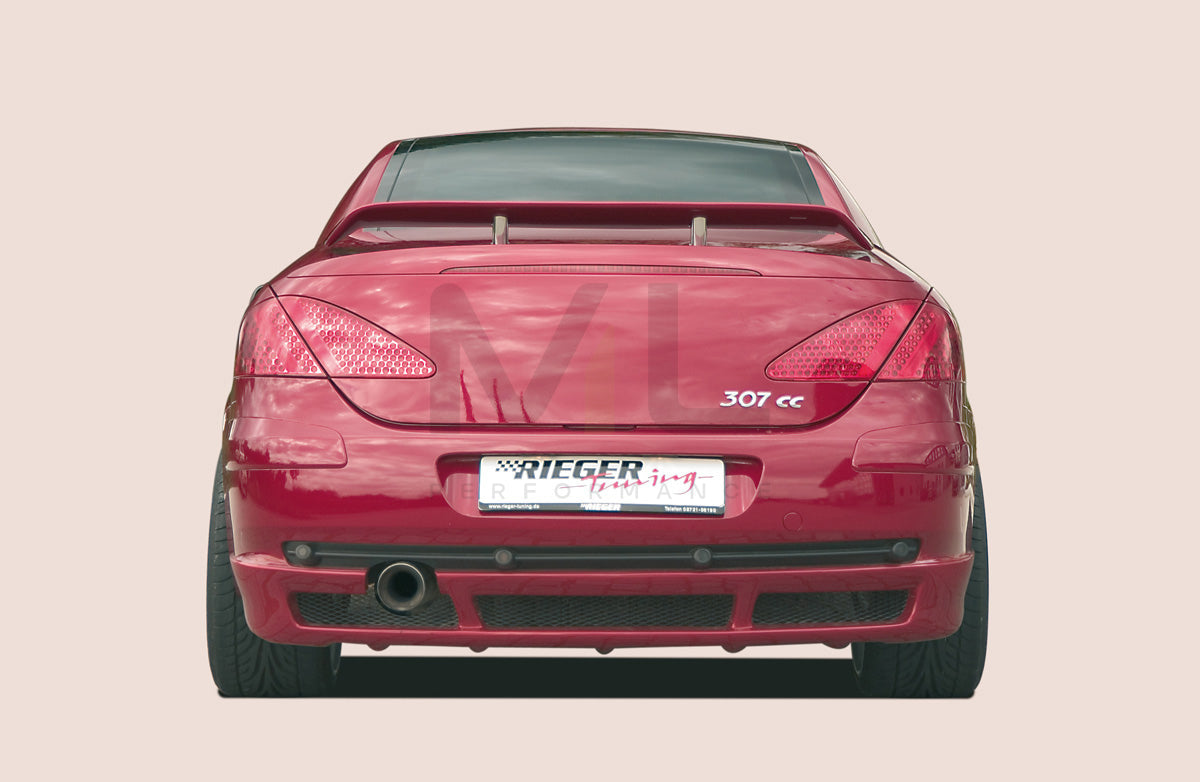 Rieger 00052116 Peugeot 307 Rear Diffuser
