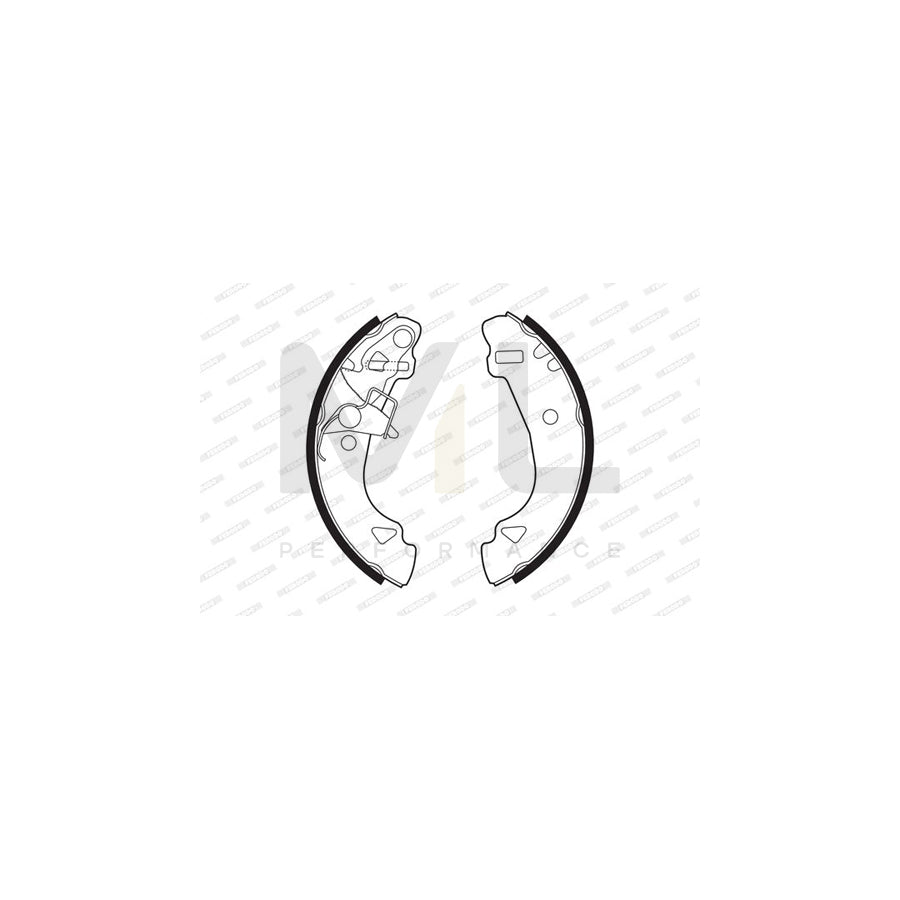 FERODO PREMIER FSB527 Brake Shoe Set | Performance Parts Direct Car Parts
