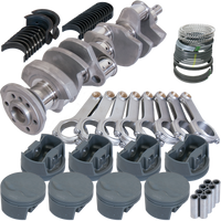 Eagle Chevy 400 3.750in Crank 5.700in H-Beam -5cc Flat Top 4.155in Pistons Rotating Assembly