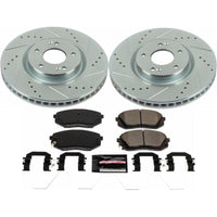 PowerStop Power Stop 17-19 Hyundai Sonata Front Z23 Evolution Sport Brake Kit