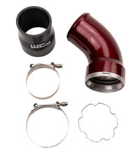Wehrli 06-10 GM LBZ/LMM Duramax Passenger Side Intercooler Outlet Elbow Kit - Bengal Grey