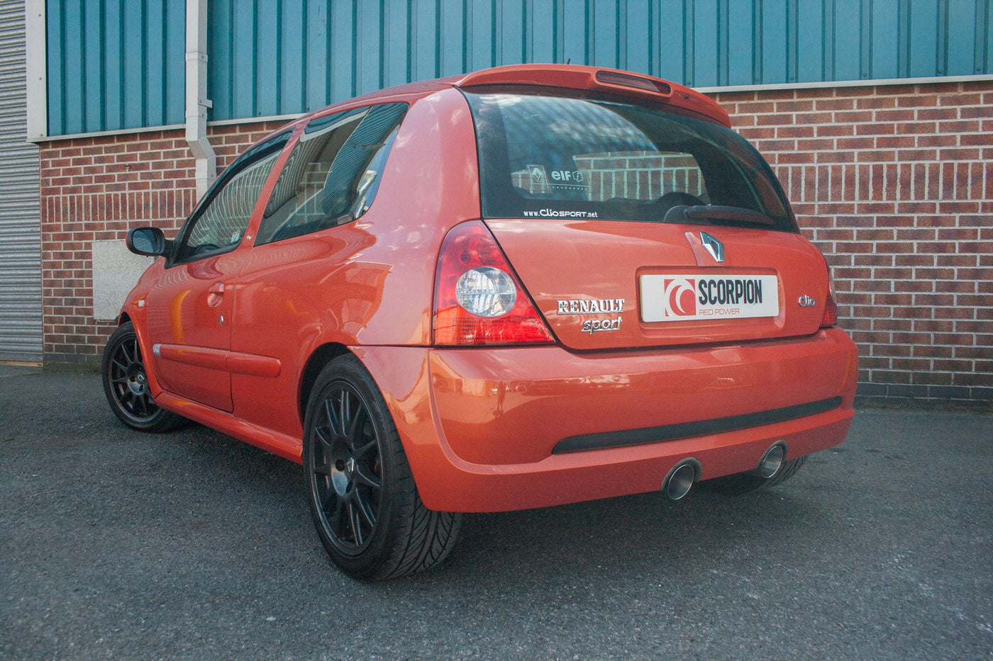 Scorpion SRNS019D Renault Clio MK2 Non-Resonated Cat-Back Exhaust System
