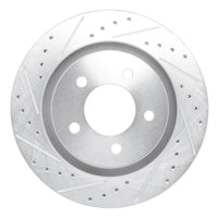R1 Concepts R1 99-04 Chrysler CONCORDE Front Left Drilled & Slotted Silver Brake Rotor