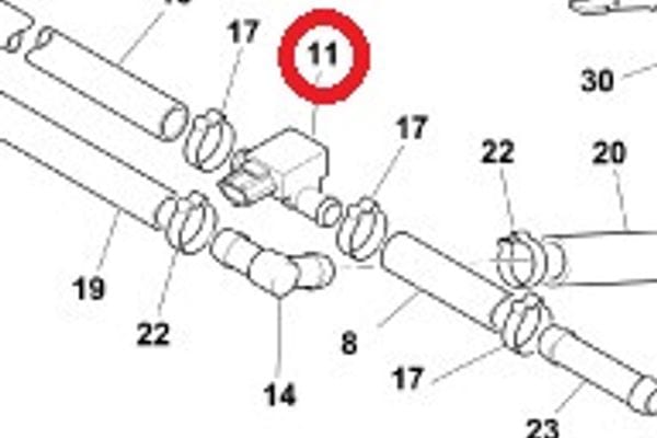 Genuine Aston Martin 34-85178 Sensor - FTPT