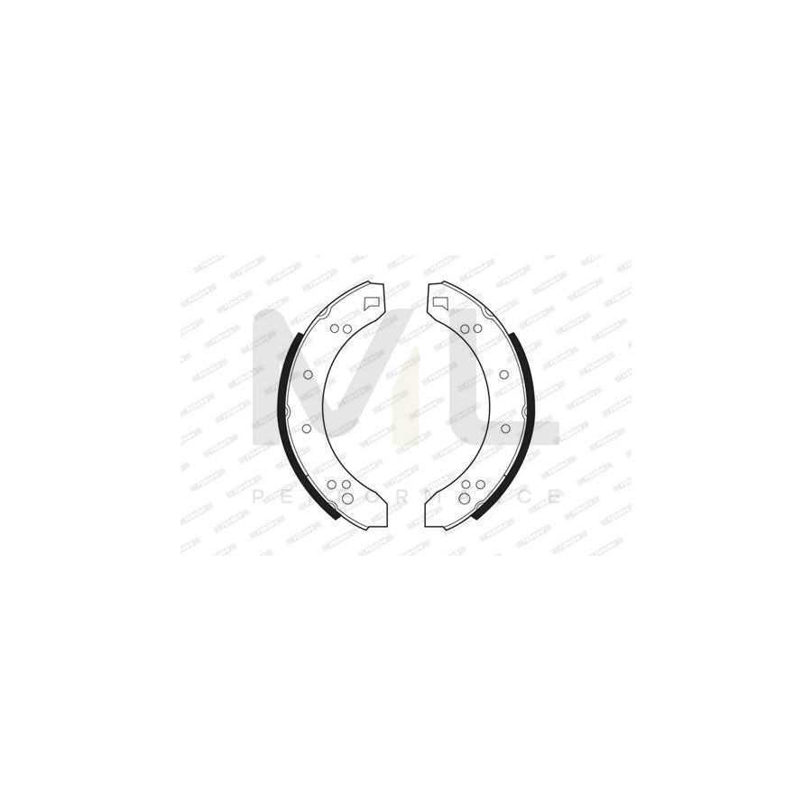 FERODO PREMIER FSB355 Brake Shoe Set | Performance Parts Direct Car Parts