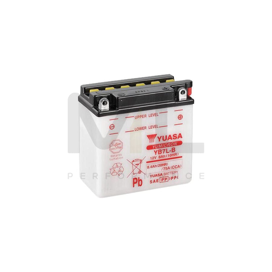 Yuasa YB7L-B 12v Motorbike & Motorcycle Battery