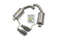 Roush 15-26 Ford Mustang 3.7L/2.3L V6/I4 Exhaust Kit w/ Round Tips
