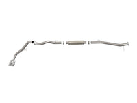 aFe Vulcan Series 3in Stainless Rear-Side Exit Exhaust Sys Polished Ford Ranger Raptor 22-26 L4-2.0L