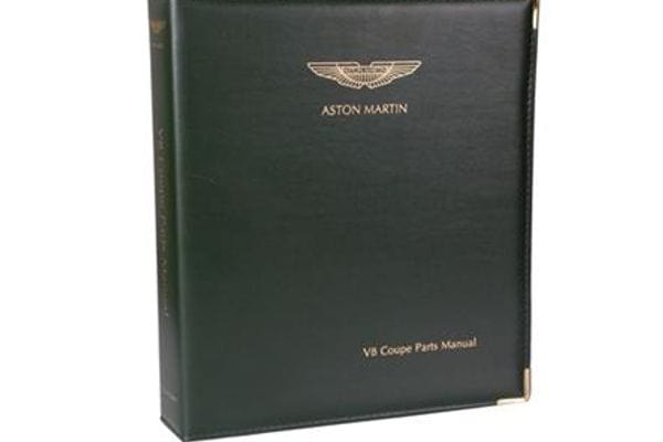 Genuine Aston Martin 43-56461 V8 Coupe Parts Manual (1990's)