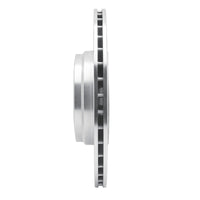 R1 Concepts R1 09-19 BMW ALPINA B7 Rear Right Drilled & Slotted Silver Brake Rotor