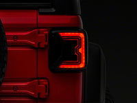 Raxiom 18-23 Jeep Wrangler JL Axial Series LED Tail Lights- Black Housing (Smoked Lens)