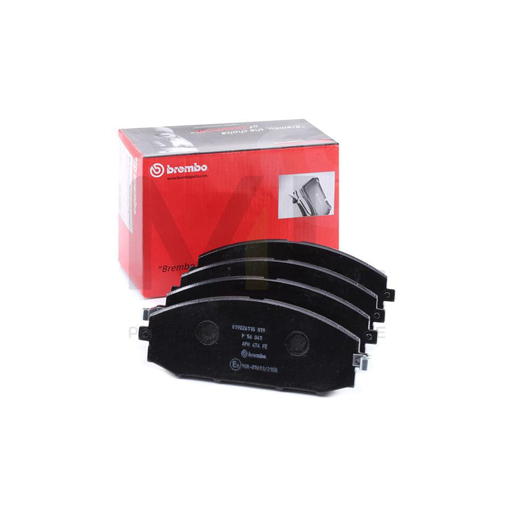 Brembo P 56 041 Brake Pad Set For Nissan Patrol With Acoustic Wear Warning