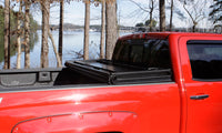 Lund 15-17 Chevy Colorado Fleetside (6ft. Bed) Hard Fold Tonneau Cover - Black