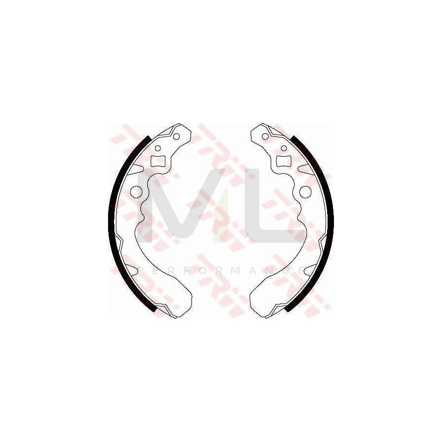 TRW GS8282 Brake Shoe Set | Performance Parts Direct Car Parts