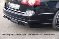 Rieger 00024078 VW 3C Passat Rear Diffuser for Twin Tailpipe Left
