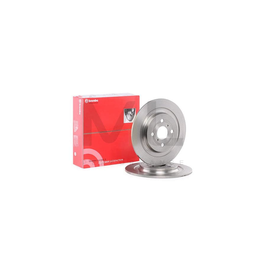 BREMBO 08.B044.10 Brake Disc Solid  - 1 piece