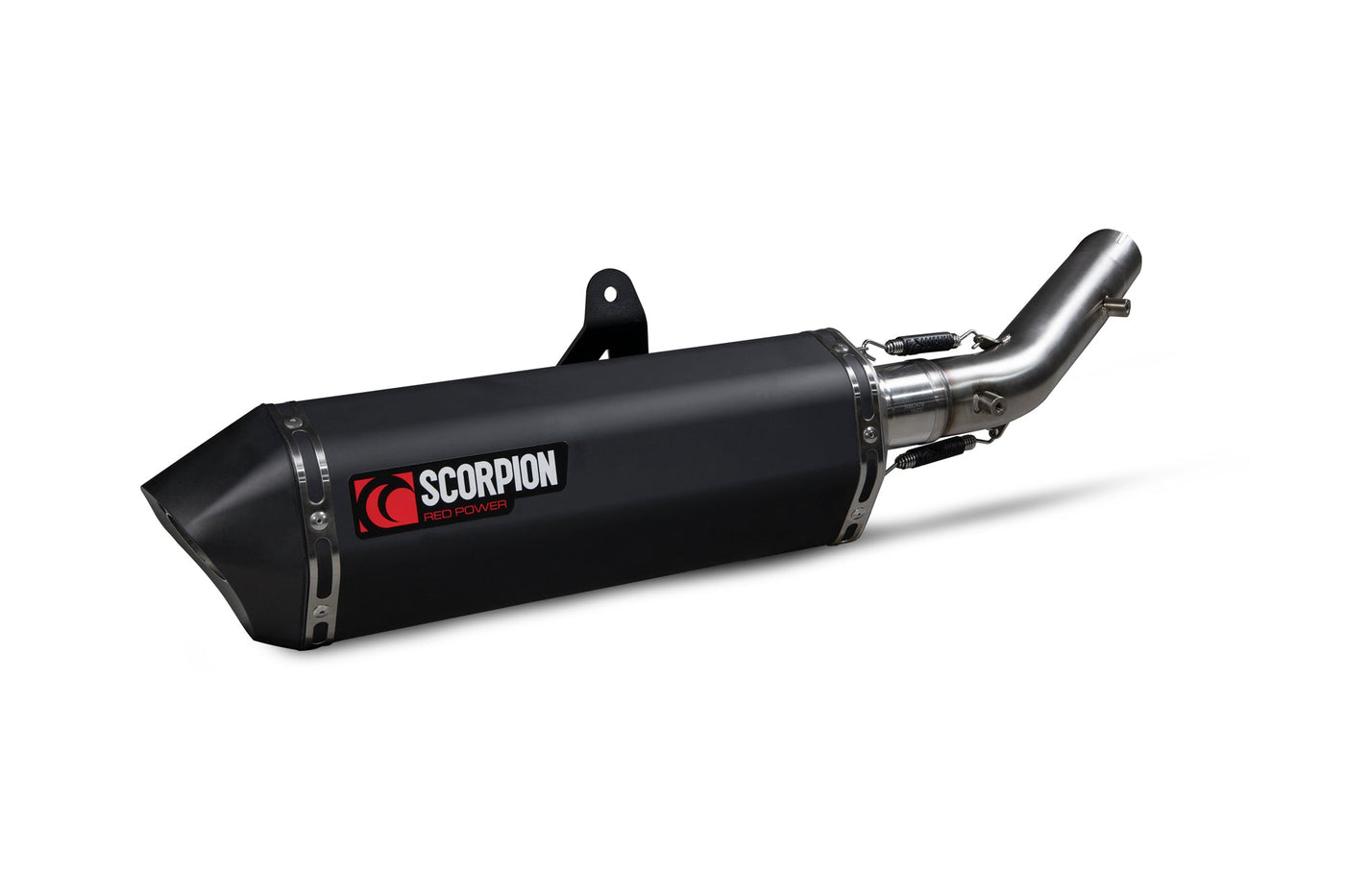 Scorpion RYA122BCER Yamaha Tenere 700 Serket Parallel Slip-On - Black Ceramic Coated Sleeve |  UK