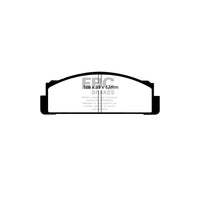EBC DP116 Abarth Fiat Lancia Seat Ultimax Front Brake Pads - Bendix Caliper (Pair)