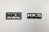 HKS 51003-AK141 PATCH W105 BLACK & WHITE