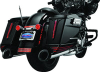 Kuryakyn Rear Fender Accents FLHRXS / FLHX/FLHXS / FLTRX/XS Models Chrome