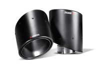 Akrapovic 09-20 Nissan 370Z Tail Pipe Set (Carbon)