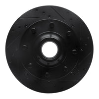 R1 Concepts R1 1994-1999 Dodge Ram 2500 Front Right Drilled & Slotted Black Brake Rotor