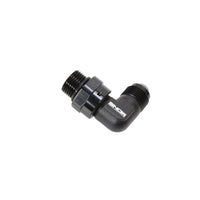 Snow Performance Snow -8 ORB to -8AN 90 Degree Swivel Fitting (Black)