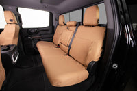 Covercraft 15-24 Ford Edge Polycotton SeatSaver Custom Front Row Seat Covers - Tan