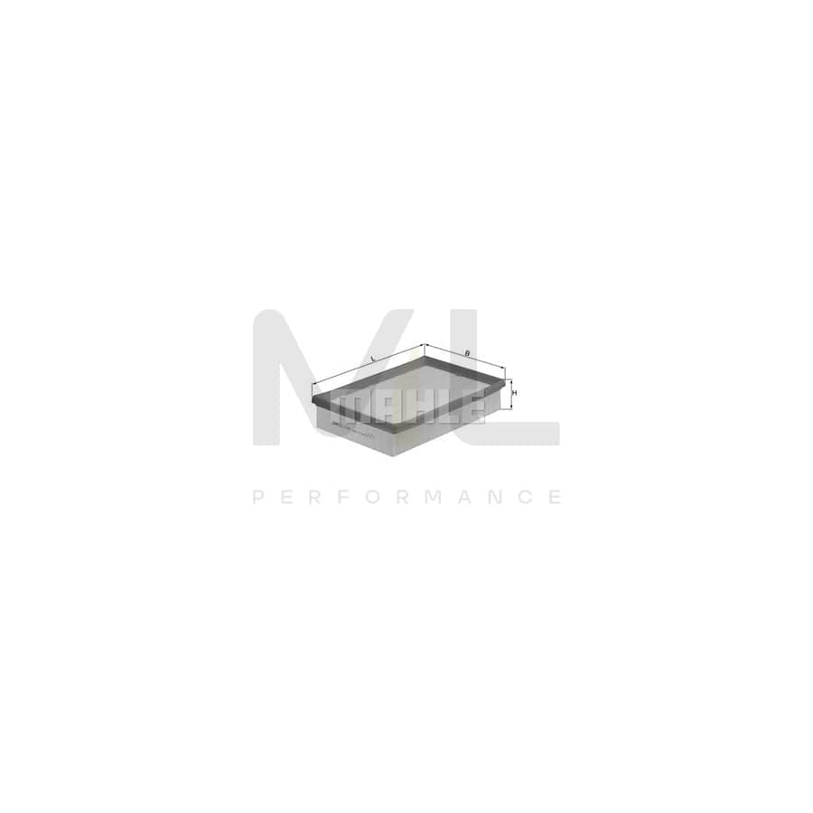 MAHLE ORIGINAL LX 1044 Air Filter Filter Insert | Performance Parts DirectCar Parts
